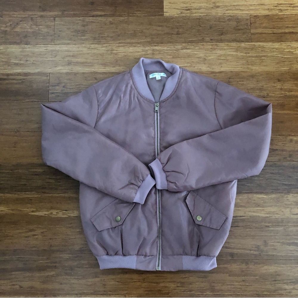 Purple/blush pink bonner jacket